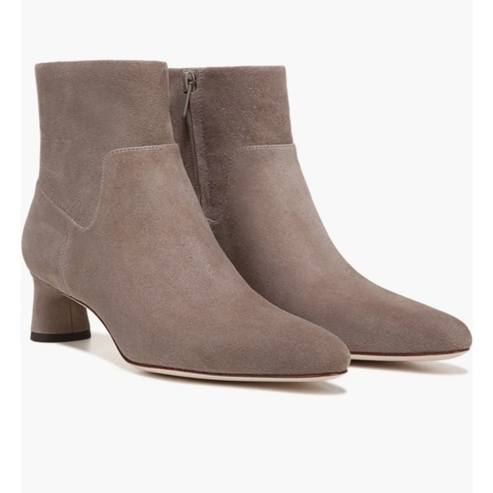 Vince Hela Bootie in Light Woodsmoke in size 7, floor sample. New without box.